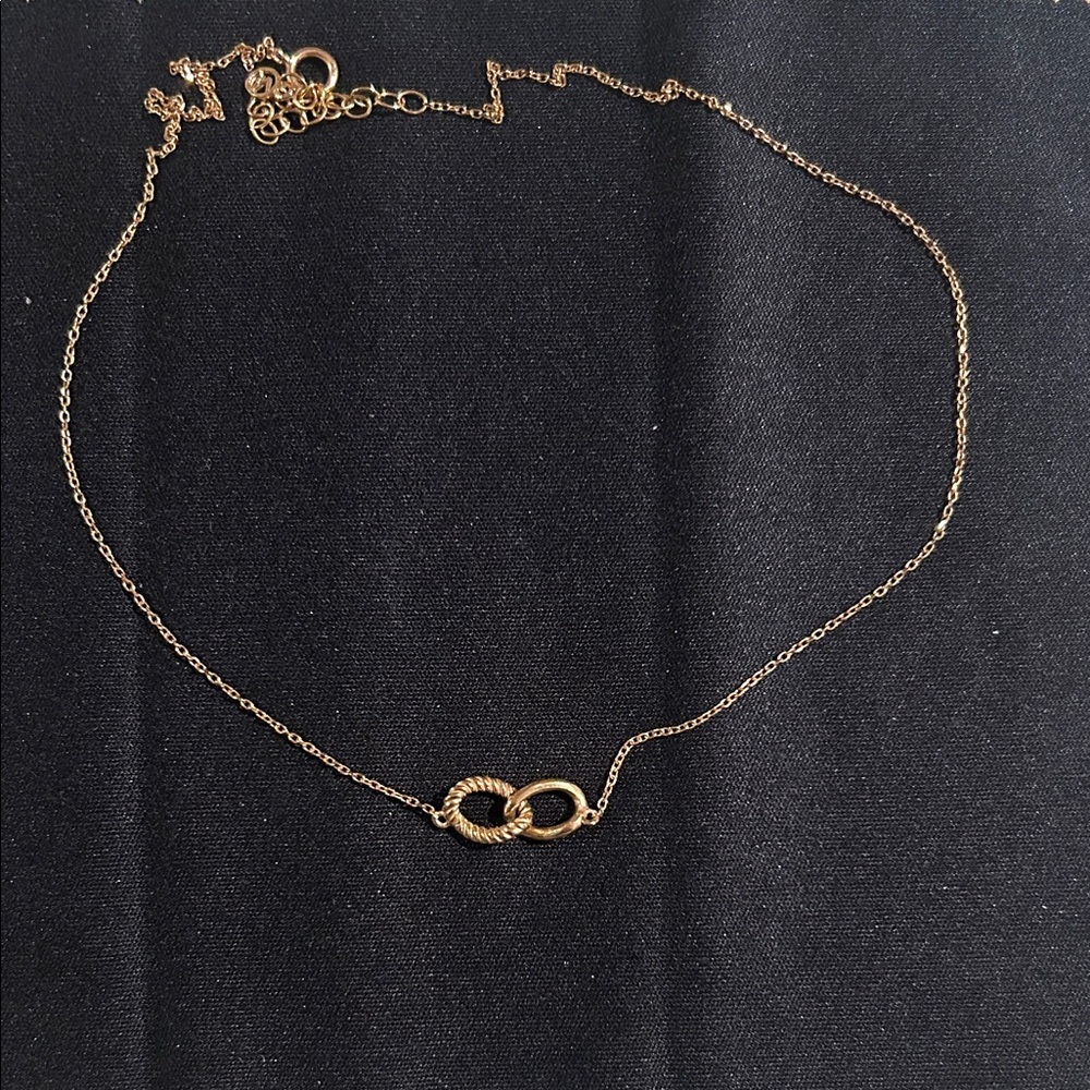 Mejuri | 14k Gold Infinity Interlocking Chain Necklace